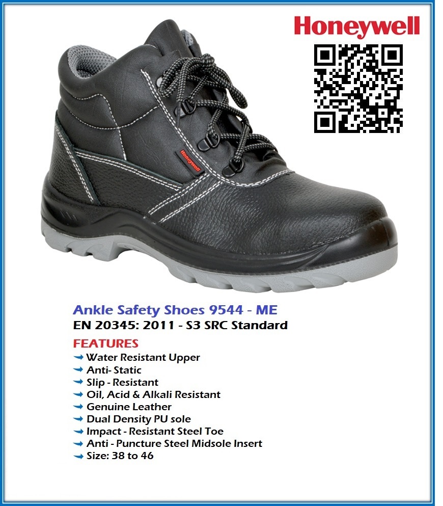 SAFETY SHOES HIGH ANKLE HONEYWELL 9544-ME NFS