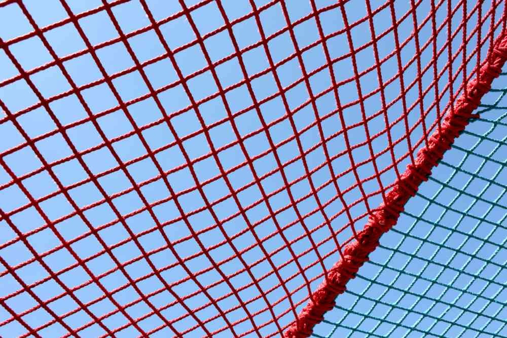 FALL PROTECTION SAFETY NET RED