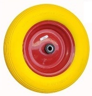 AIR WHEEL PR3006 WITHOUT AXLE YELLOW