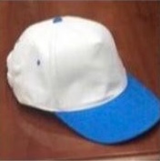 5 PANEL BRUSH ACC CAP WHITE, BLUE