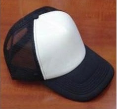 MESH CAP BLACK, WHITE