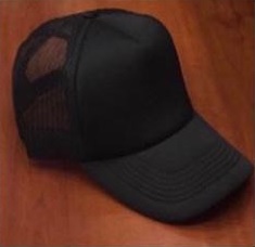 MESH CAP BLACK