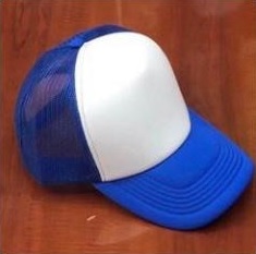 MESH CAP BLUE, WHITE