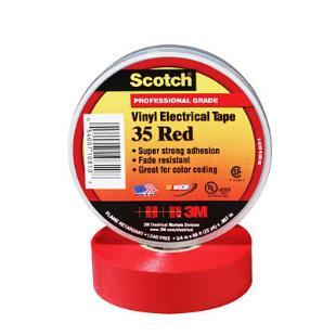 ELECTRICAL TAPE VINYL RED