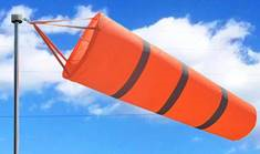 WINDSOCK 18*7 FT CSTM WITH REFLECTOR WSO187R