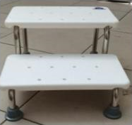 DOUBLE STEP STOOL SS