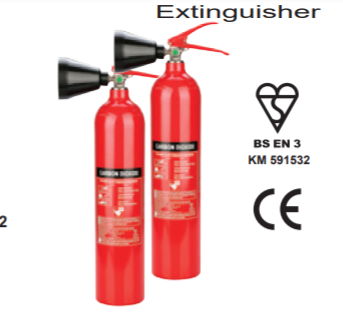 FIRE EXTINGUISHER - 2KG CO2