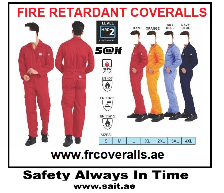 FR COVERALL 100% COTTON