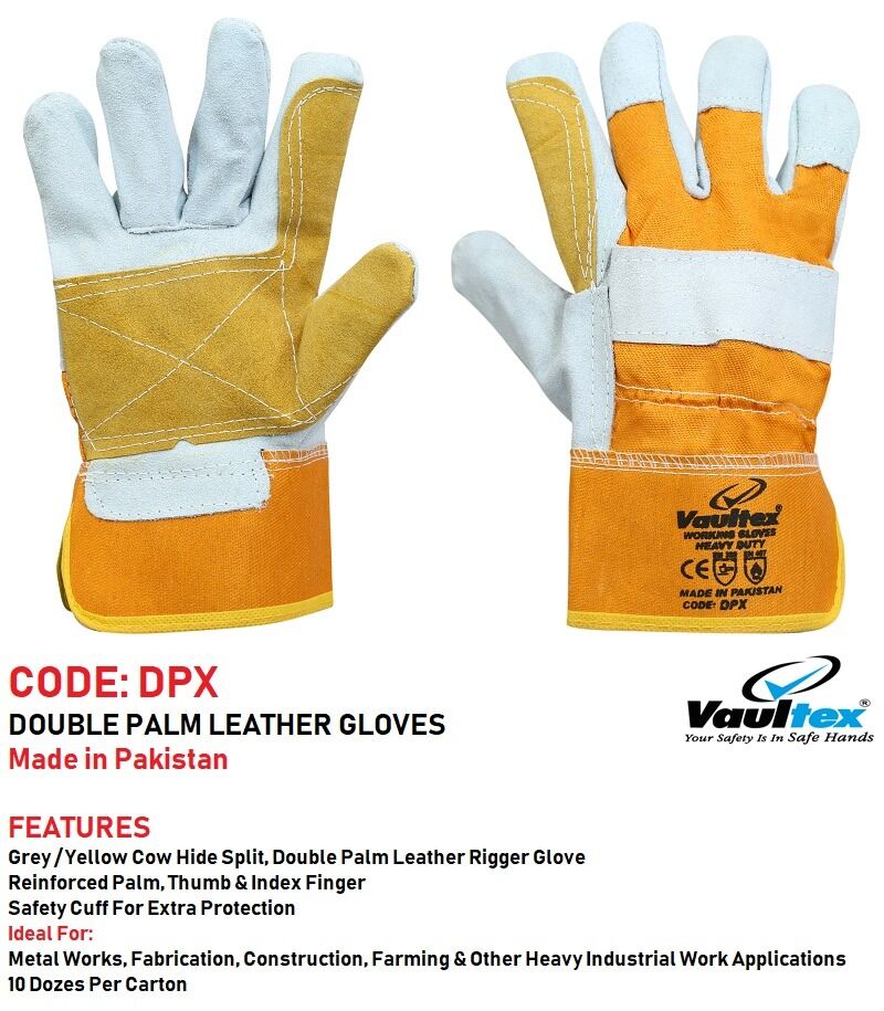 LEATHER HAND GLOVES VAULTEX DPX