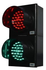 SIGNAL LIGHT 2 COLOR GREEN AND RED 100 MM