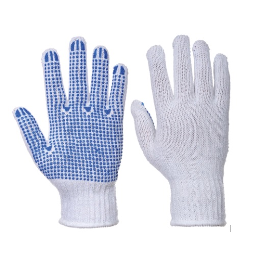 PACKING MATERIAL BLUE DOTTED GLOVES