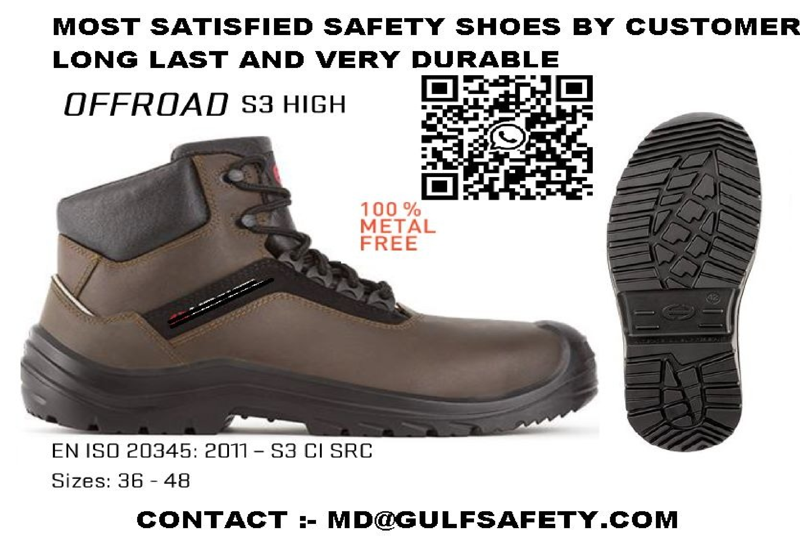 SAFETY SHOES-HECKEL-OFFROAD  S3 HIGH