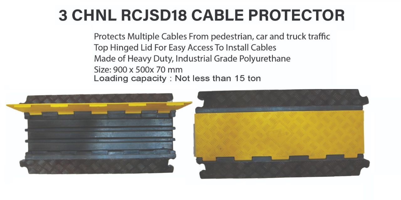 CABLE PROTECTOR 3 CHANNEL BAHRI