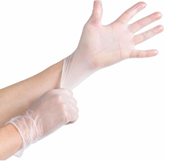 DISPOSABLE LATEX  GLOVES