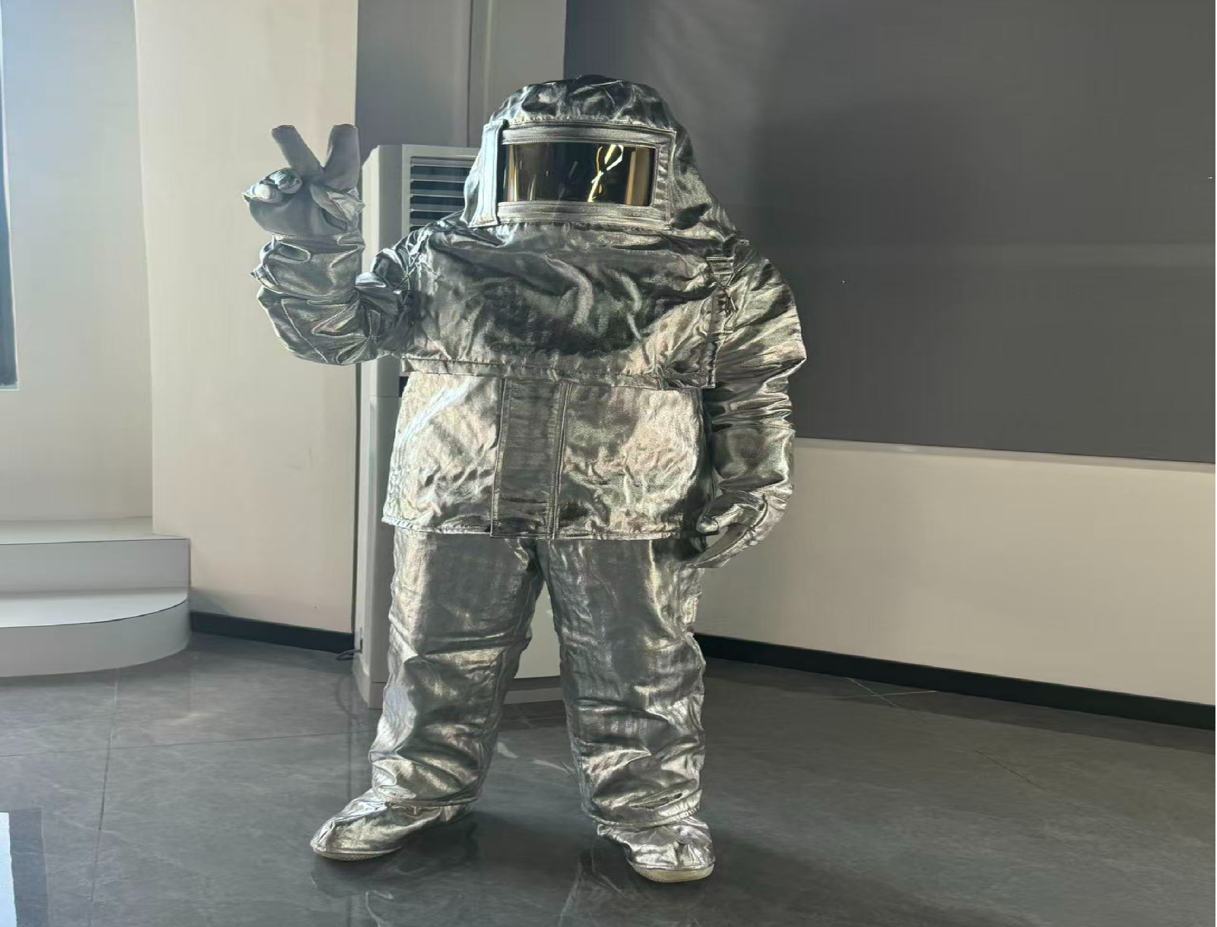 FIREMAN SUIT ALUMINIZED